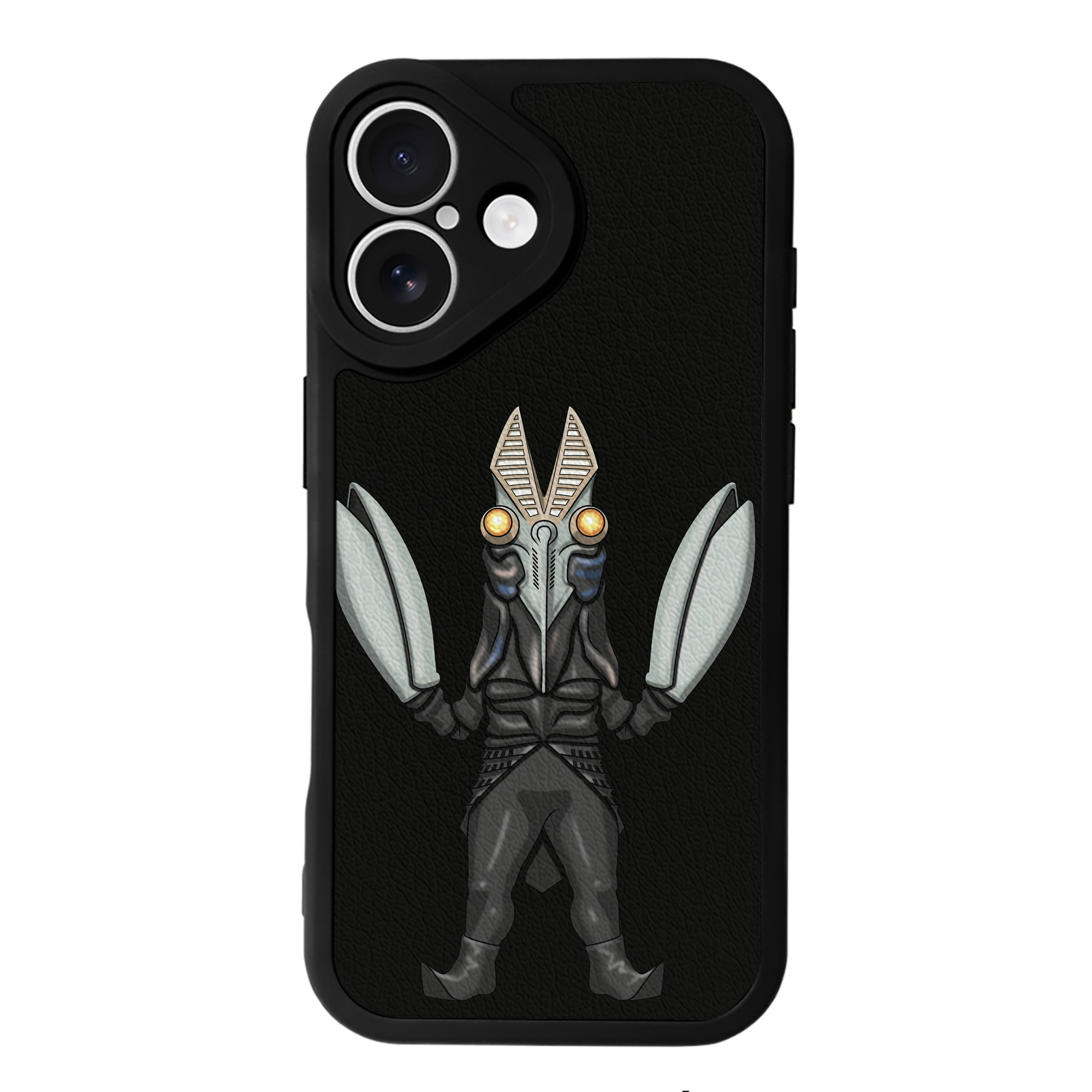 （画像用） ウルトラマン Ultraman 【iPhone 16シリーズ対応】シリコンスマホケース（レザー調） 材質：シリコン